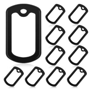 Premium Silicone Military Dog Tag Silencers for Authentic ID Tags