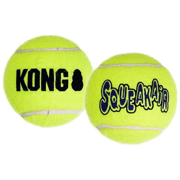 Premium Squeaky Tennis Ball for Large Dogs Gentle on Teeth Plays