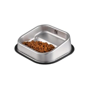 Premium Stainless Steel Dog Bowls for Small to Medium Breeds and Cats