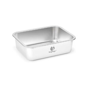 Premium Stainless Steel Dog Water Bowl for Multi-Dog Families and Large Breed Dogs