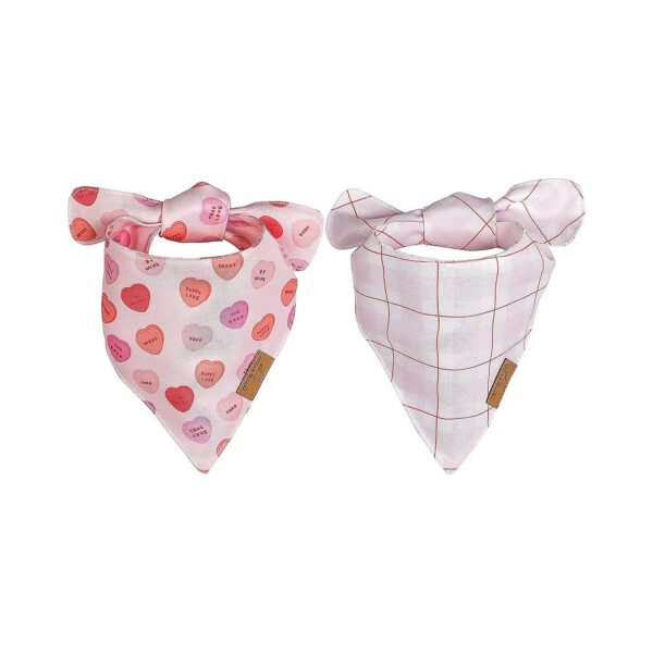 Premium Valentine's Day Gift for Large Dogs - Adjustable Dog Bandanas with Multiple Sizes