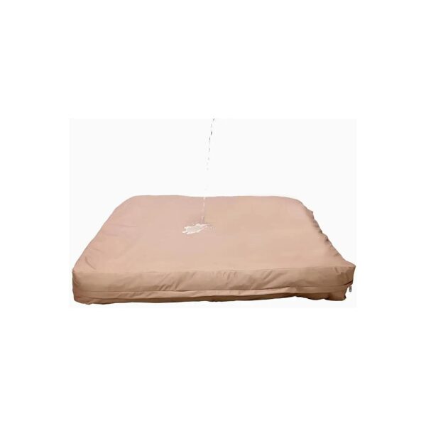 Premium Waterproof Dog Bed Liner for Pets Medium Tan Size with 2 Year Warranty