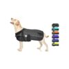 Premium Waterproof Dog Coat with Reflective Trim for Cold Weather Protection