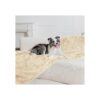 Premium Waterproof Faux Fur Flannel Pet Blanket Soft and Cozy Bed Couch Cover for Pets