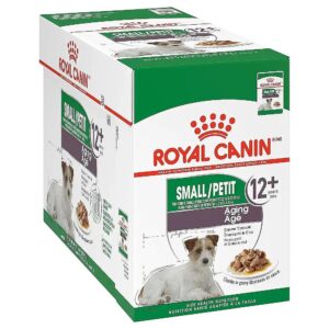 Premium Wet Dog Food for Small Senior Dogs with Omega-3