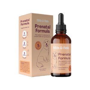 Prenatal Vitamins for Pregnant Dogs with Convenient Drops