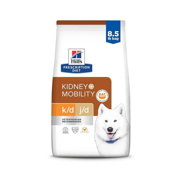 Prescription Dry Dog Food for Kidney and Joint Care with Chicken Flavor