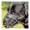 Prevent Biting Chewing and Barking with This Silicone Muzzle for Large Dogs