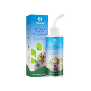 Prevent Ear Infections and Foul Odors in Dogs and Cats with Natural Ear Cleanser Drops