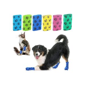 Prevent Licking Paws, Protect Hardwood Floors, and More with Anti-Slip Dog Socks