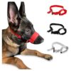 Prevents Biting Barking and Chewing Muzzle for Small Medium Large Dogs Breathable Nylon