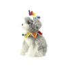 Pride Month Supplies Handmade Knitted Rainbow Dog Costume and Bandana for Small Dogs