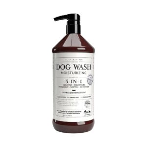 Pro Dog Wash Lotion with Lavender and Oatmeal for Gentle Cleanse