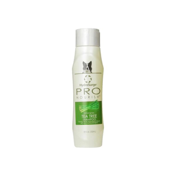 Pro Nourish Tea Tree Shampoo with Long Lasting Lemongrass Scent 18 ounces Insects