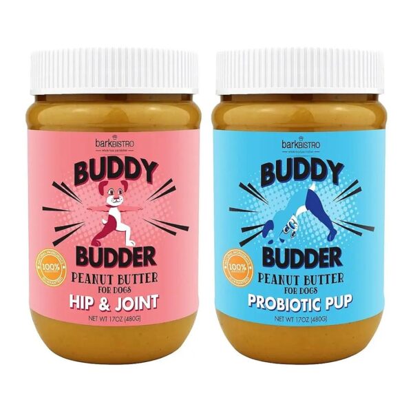 Probiotic Peanut Butter with Blueberries for Canine Gut Health