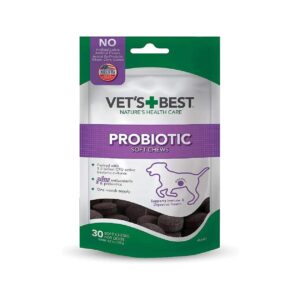 Probiotic Soft Chews with 30 Day Supply for Dogs