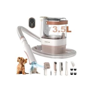 Professional 5L Dog Grooming Vacuum for Shedding and Trimming Pet Hair