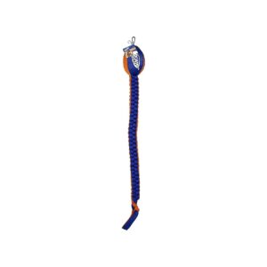 Professional Blue Orange Dog Chain Tug 30 Inch Polyvinyl Chloride