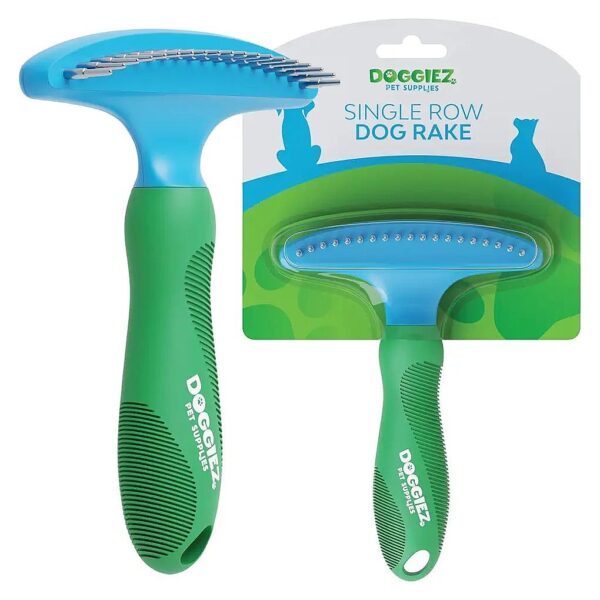 Professional Deshedding Brush for Cats and Dogs with Curly or Wavy Hair