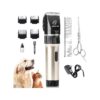 Professional Dog Clippers with Adjustable Blades and Combs for Smooth Hair Cutting