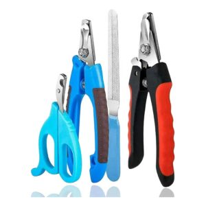 Professional Dog Nail Clippers Set for Large Dogs and Puppies with Quick Sensor