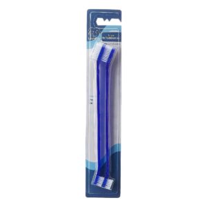 Professional Dog Toothbrush with Long Handle and Soft Bristles for Easy Cleaning and Care