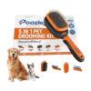 Professional Dog and Cat Grooming Kit with Five Interchangeable Brushes