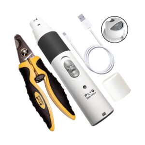 Professional Dog and Cat Nail Grinder and Clippers for Small Pets, Under 20 lbs