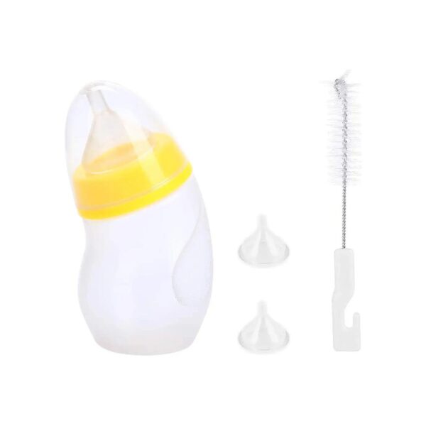 Professional Feeding Nipple Bottle for Small Dogs and Cats, 180ML, Random Color