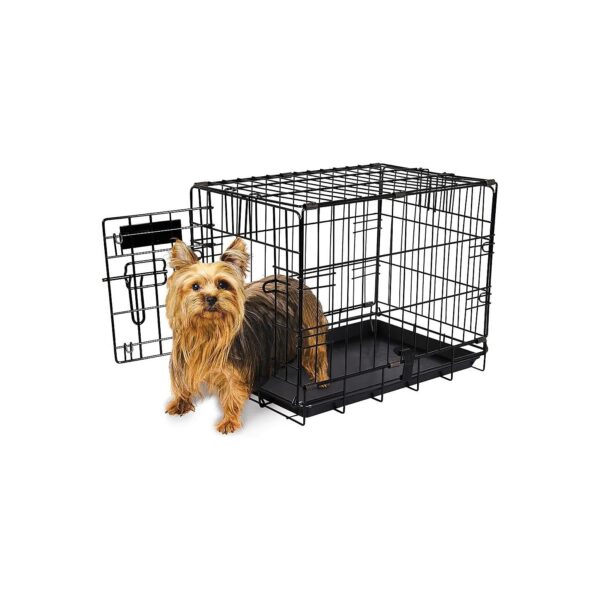 Professional-Grade Dog Crate for House Training, 19 x 11 x 13 Size, Easy-Folding Design