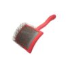 Professional Grade Dog Grooming Brush for Poodles Goldendoodles Labradoodles Coral Large