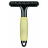 Professional Grade Undercoat Rake for Cats and Dogs with Medium to Long-Length Coats