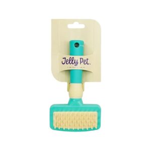 Professional Grooming Green Dog Brush for Reduced Shedding and Clean Coat