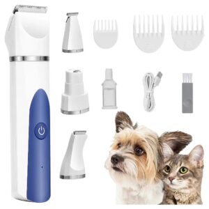 Professional Pet Grooming Kit for Dogs and Cats with Ergonomic Handle