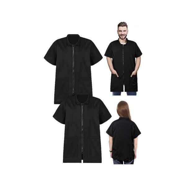 Professional Pet Shop Uniforms for Men and Women - Water Resistant Pet Grooming Smock