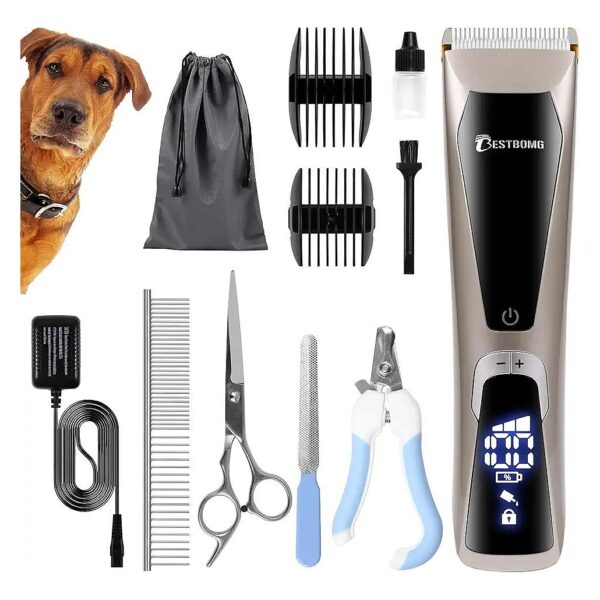 Professional-Quality Dog Clippers for Thick Heavy Coats and Small Dogs