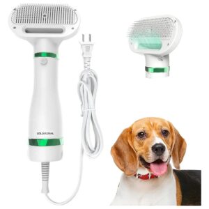 Professional-Quality Pet Hair Dryer Brush for Small to Medium Dogs and Cats