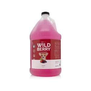 Professional-Recommended Wild Berry Dog Shampoo for Skin and Coat Health