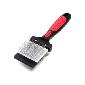 Professional Slicker Brush for Large Pet Grooming with Stainless Steel