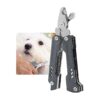 Professional Stainless Steel Dog Nail Clippers for Large Breeds