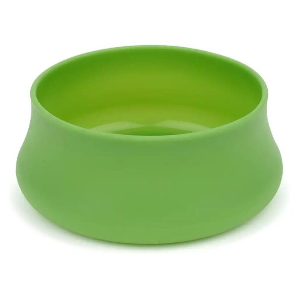 Profile Dog Bowl for Small Breed Canines - Lime Color, 32 Oz, Squishy Material