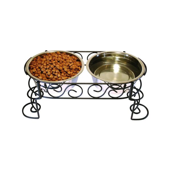 Promote Healthy Eating for Cats and Dogs with Stainless Steel and Elevated Pet Bowls