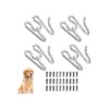 Prong Collar Link Accessories for Dogs 60 Count Rubber Covers