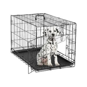 Proof Pan Tray, 30 Inch Medium Pet Kennel for Indoor and Outdoor Use