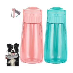 Proof Portable Dog Water Dispenser with Foldable Bowl for Outdoor Adventures