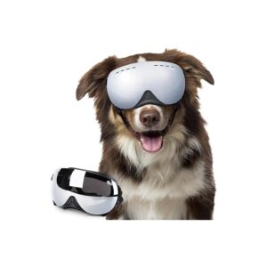 Protective Dog Eyewear for Large Breed Dogs with Magnetic Lenses and UV Protection