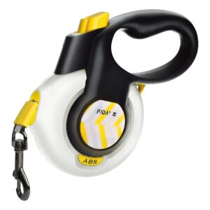 Protective Medium Size Retractable Dog Leash with Tangle Free Design