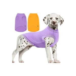 Protective Skin Friendly Plain Dog Shirts for Cats and Small Dogs