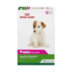 Protein-Rich Puppy Food in Sauce Supports Healthy Digestion 8 oz 12 Pack