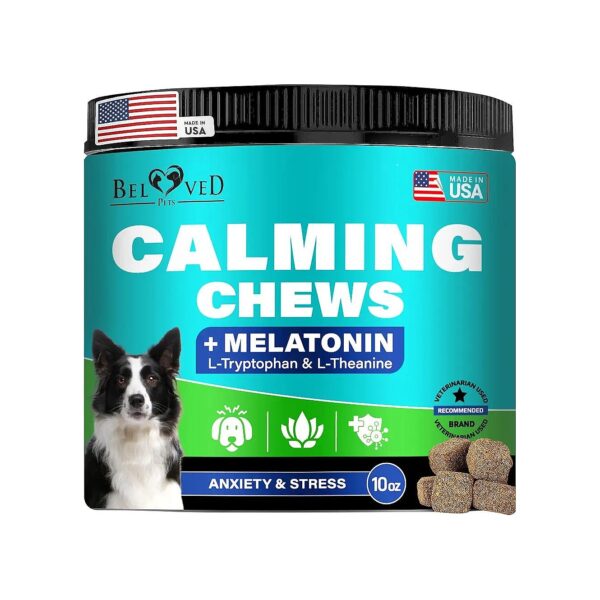 Proven Anti Anxiety Treats for Dogs and Puppies with Melatonin